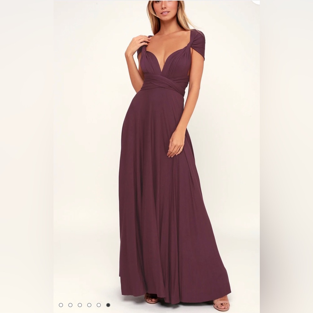 Lulus Tricks Of The Trade Plum/Purple Small NEW - Picture 2 of 8